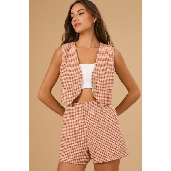 NWT Altar'd State Tanya Tweed Women's Shorts Size Medium - Picture 2 of 5